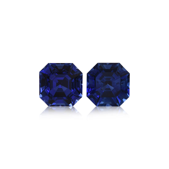 1.75 Carat Blue SRI LANKAN Sq. Emerald Sapphire