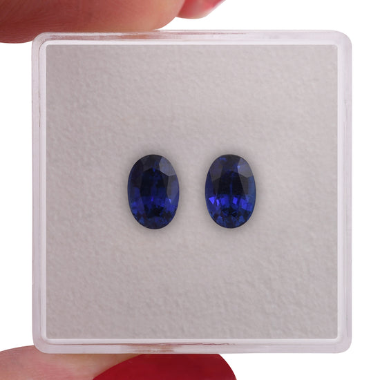 1.71 Carat Blue SRI LANKAN Oval Sapphire