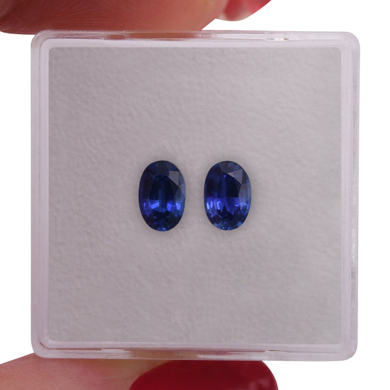 Zaffiro Blu Ovale SRI LANKA da 1,08 Carati