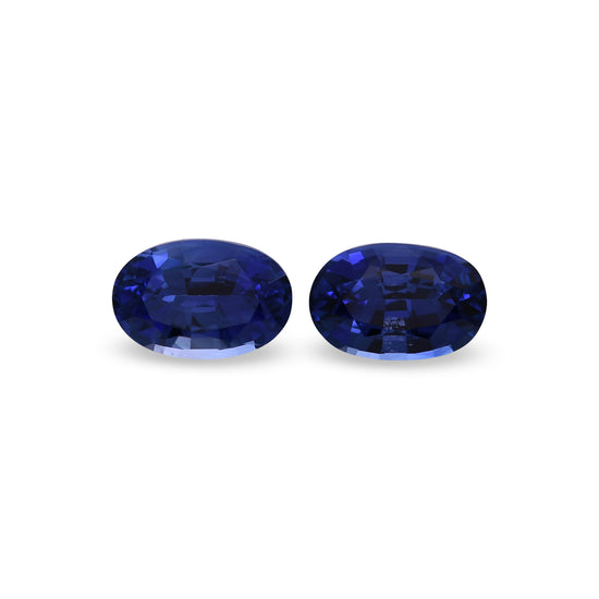 1,23 Karat Blauer SRI LANKAN Oval-Saphir