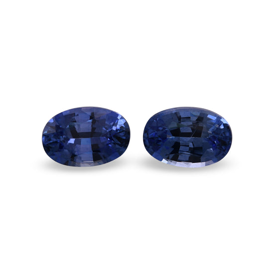 1,55 Karat Blauer SRI LANKAN Oval-Saphir