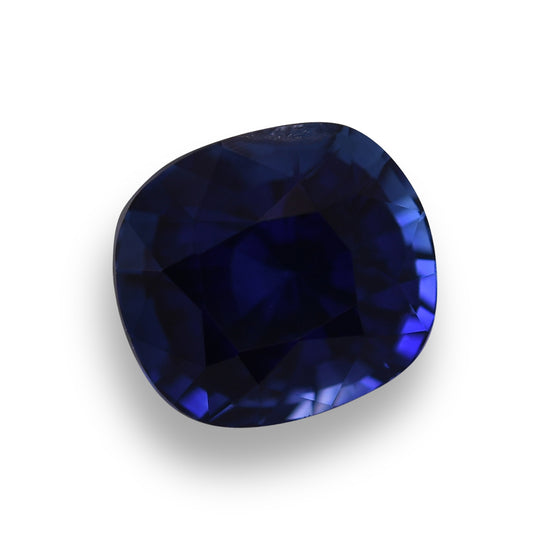 1.32 Carat Blue SRI LANKAN Cushion Sapphire