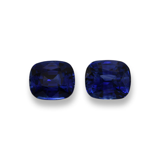 2,17 Karat Blauer SRI LANKA Kissen Saphir