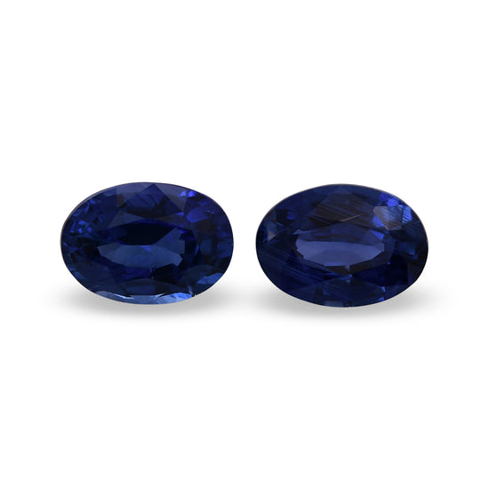 2,20 Karat blauer SRI LANKAN Oval-Saphir