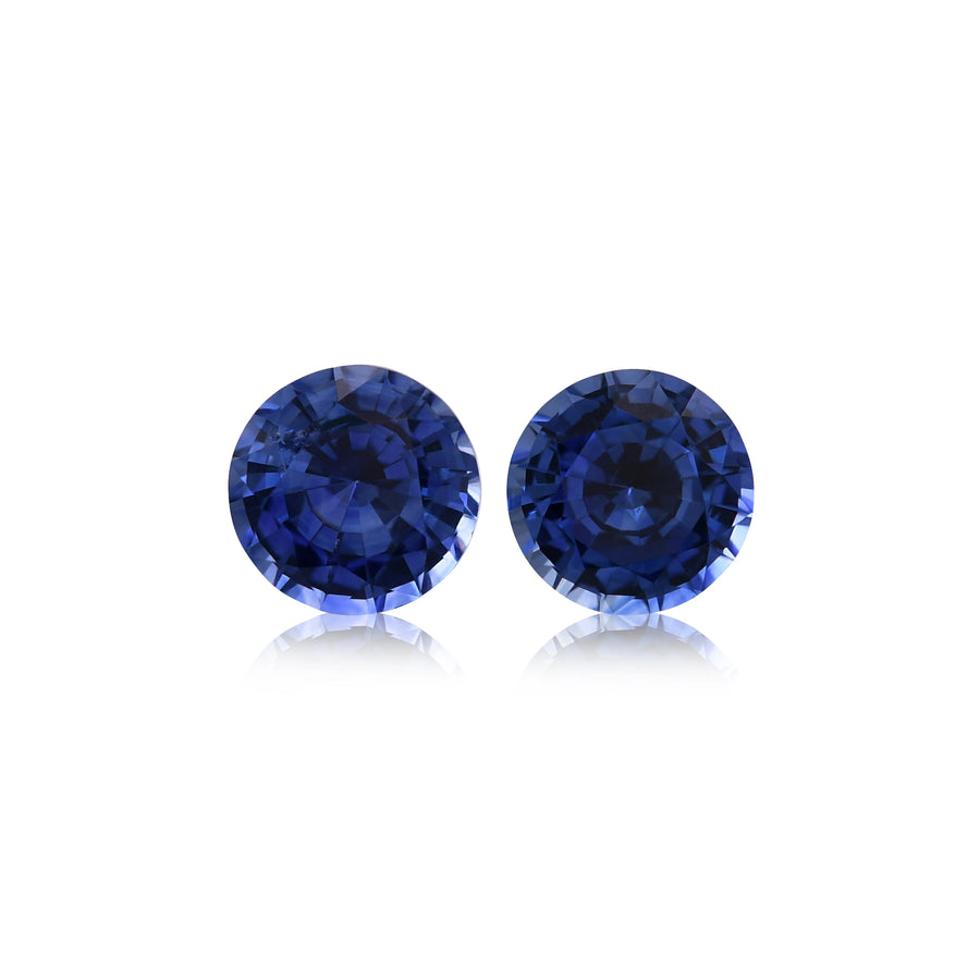 1.66 Carat Blue SRI LANKAN Round Sapphire
