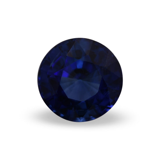 0.90 Carat Blue SRI LANKAN Round Sapphire