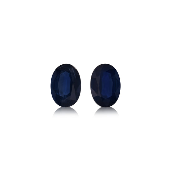 1,52 Karat Blauer THAI Oval Saphir