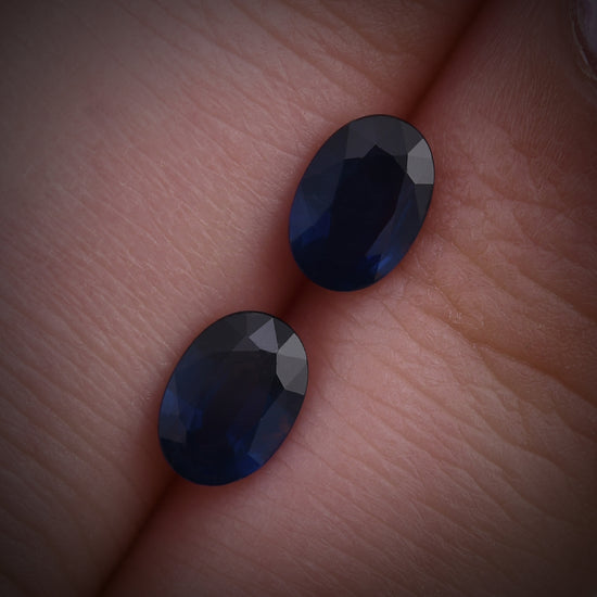 1.52 Carat Blue THAI Oval Sapphire
