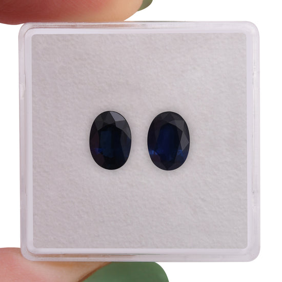1.62 Carat Blue THAI Oval Sapphire
