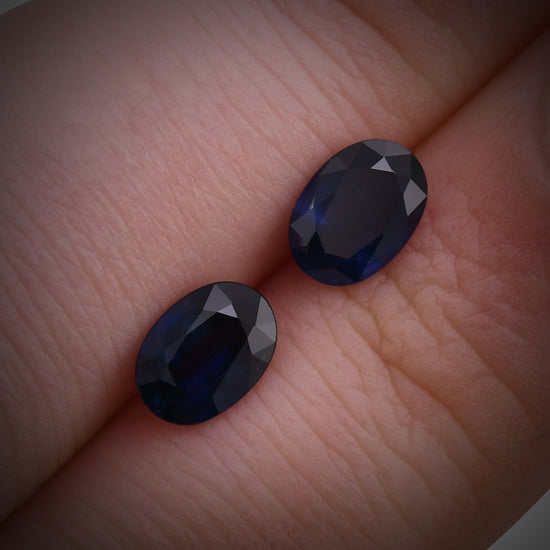 1.62 Carat Blue THAI Oval Sapphire