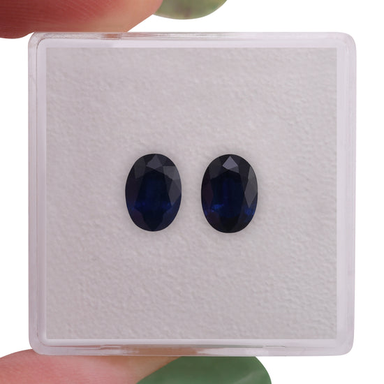 1.61 Carat Blue THAI Oval Sapphire
