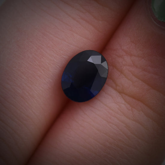 1.30 Carat Blue THAI Oval Sapphire