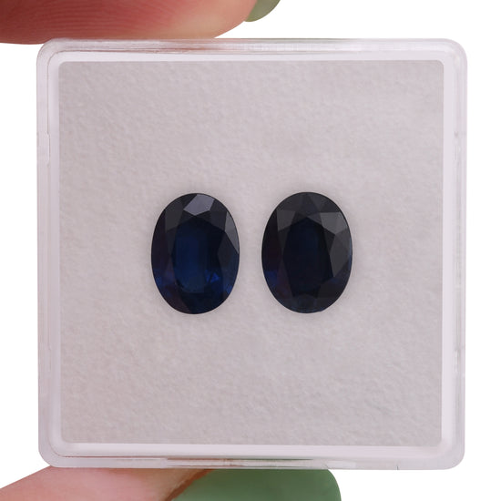 3.06 Carat Blue THAI Oval Sapphire