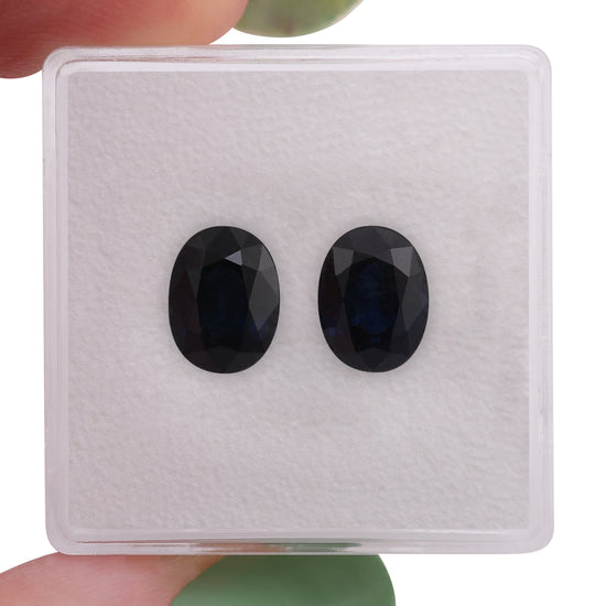 3.55 Carat Blue THAI Oval Sapphire