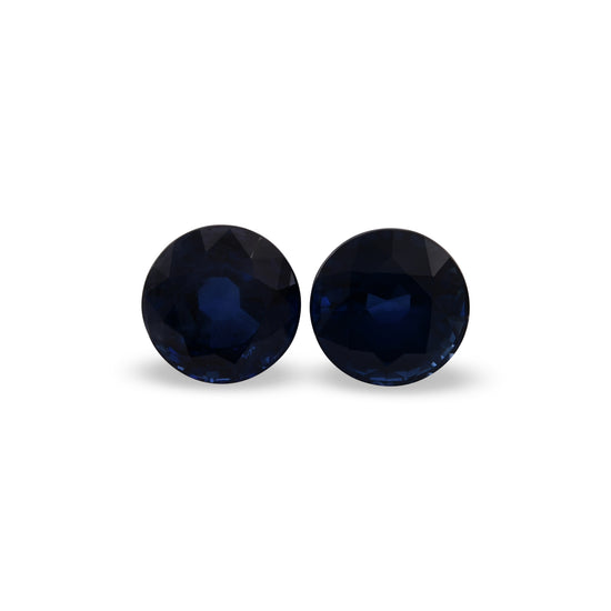 3.06 Carat Blue THAI Round Sapphire