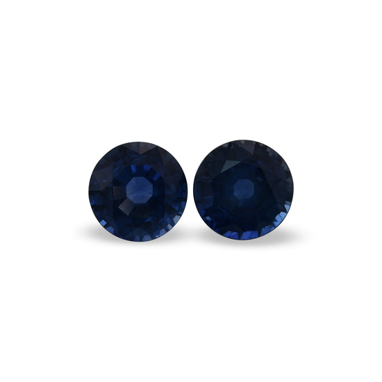 2.74 Carat Blue THAI Round Sapphire