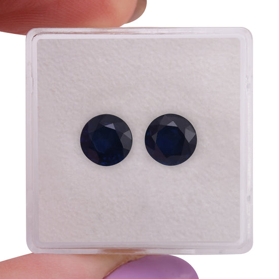 2.68 Carat Blue THAI Round Sapphire