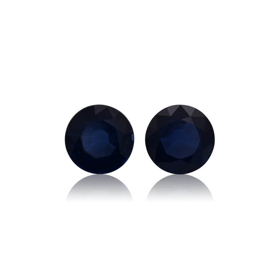 2.68 Carat Blue THAI Round Sapphire