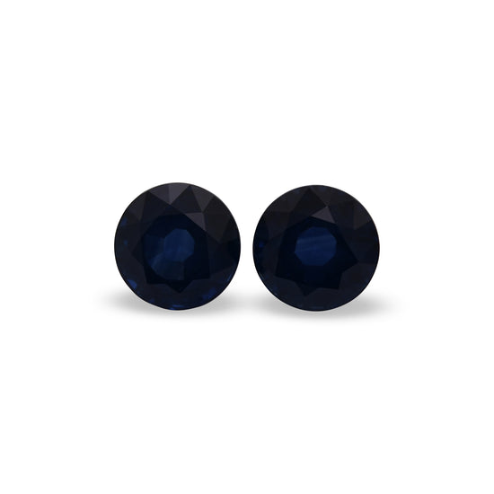 3.06 Carat Blue THAI Round Sapphire