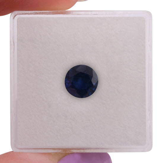 1.22 Carat Blue THAI Round Sapphire
