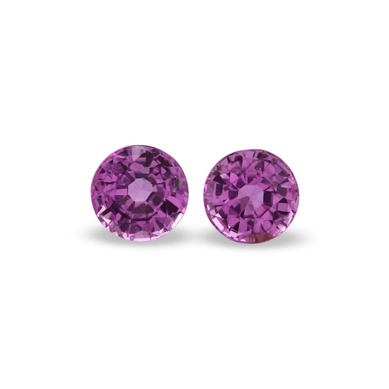 1.44 Carat Pink MADAGASCAR Round Sapphire