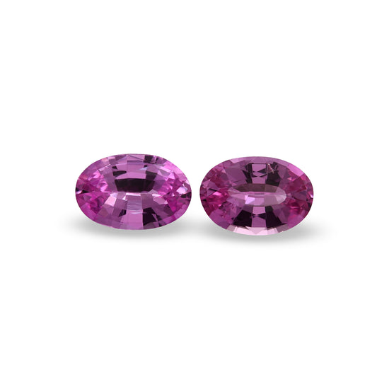 1.08 Carat Pink MADAGASCAR Oval Sapphire