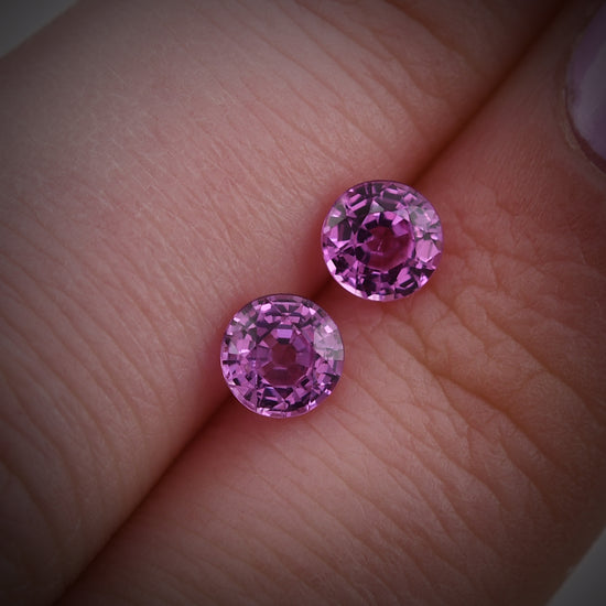1.22 Carat Pink MADAGASCAR Round Sapphire