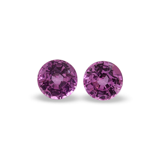 1.52 Carat Pink MADAGASCAR Round Sapphire