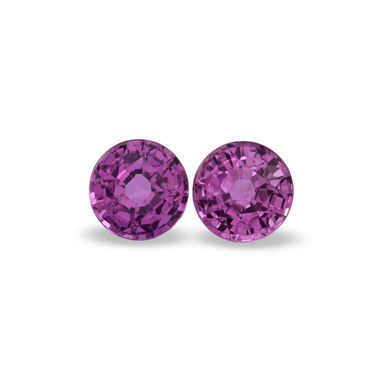 1.43 Carat Pink MADAGASCAR Round Sapphire