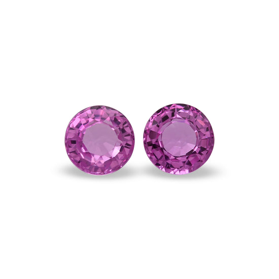 1.27 Carat Pink MADAGASCAR Round Sapphire
