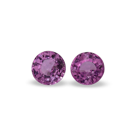 1.36 Carat Pink MADAGASCAR Round Sapphire