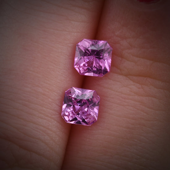 1.81 Carat Pink MADAGASCAR Radiant Sapphire
