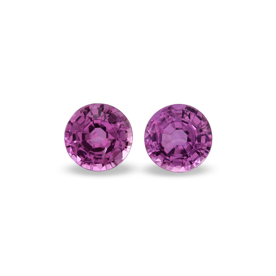 1.43 Carat Pink MADAGASCAR Round Sapphire