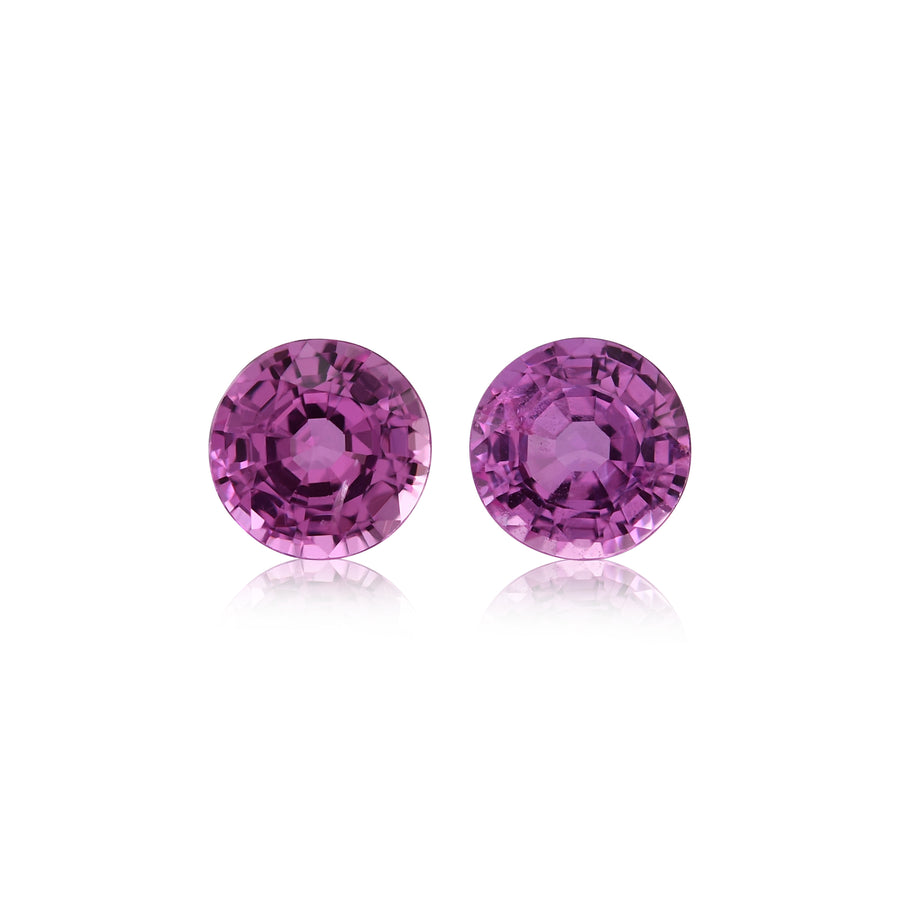 1.43 Carat Pink MADAGASCAR Round Sapphire