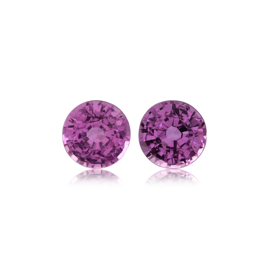 1.26 Carat Pink MADAGASCAR Round Sapphire