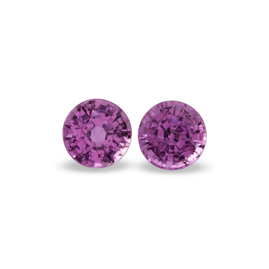 1.31 Carat Pink MADAGASCAR Round Sapphire