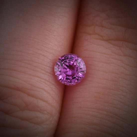1.06 Carat Pink MADAGASCAR Round Sapphire