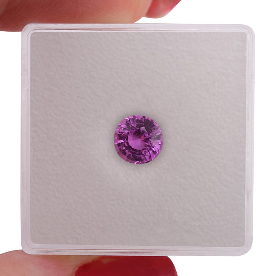1.06 Carat Pink MADAGASCAR Round Sapphire