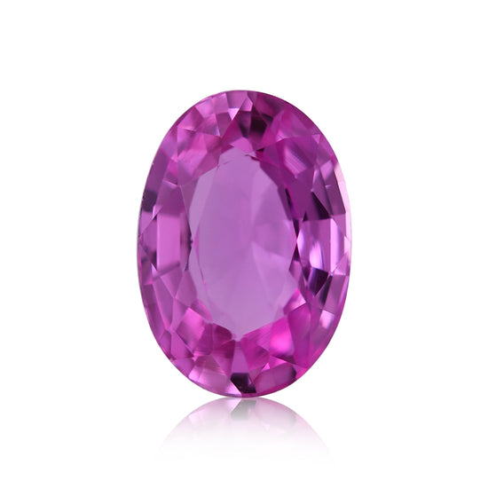 1,48 Karat rosa MADAGASKAR Oval-Saphir