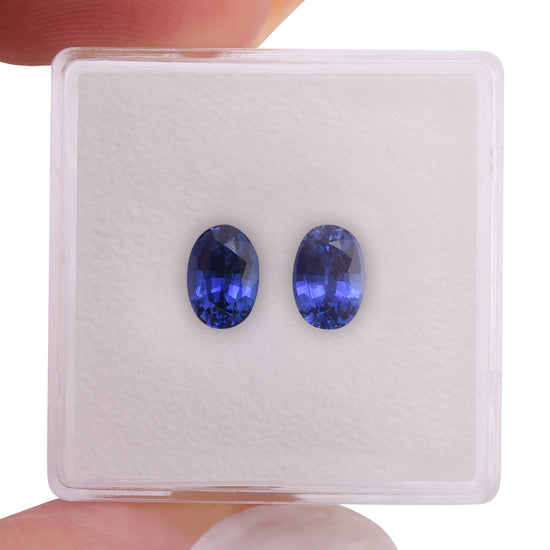 1.71 Carat Blue SRI LANKAN Oval Sapphire