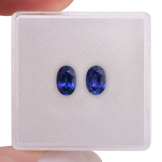 1.08 Carat Blue SRI LANKAN Oval Sapphire
