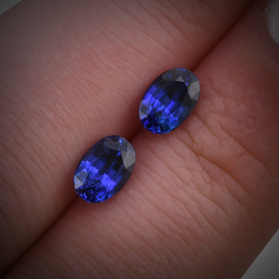 1.64 Carat Blue SRI LANKAN Oval Sapphire