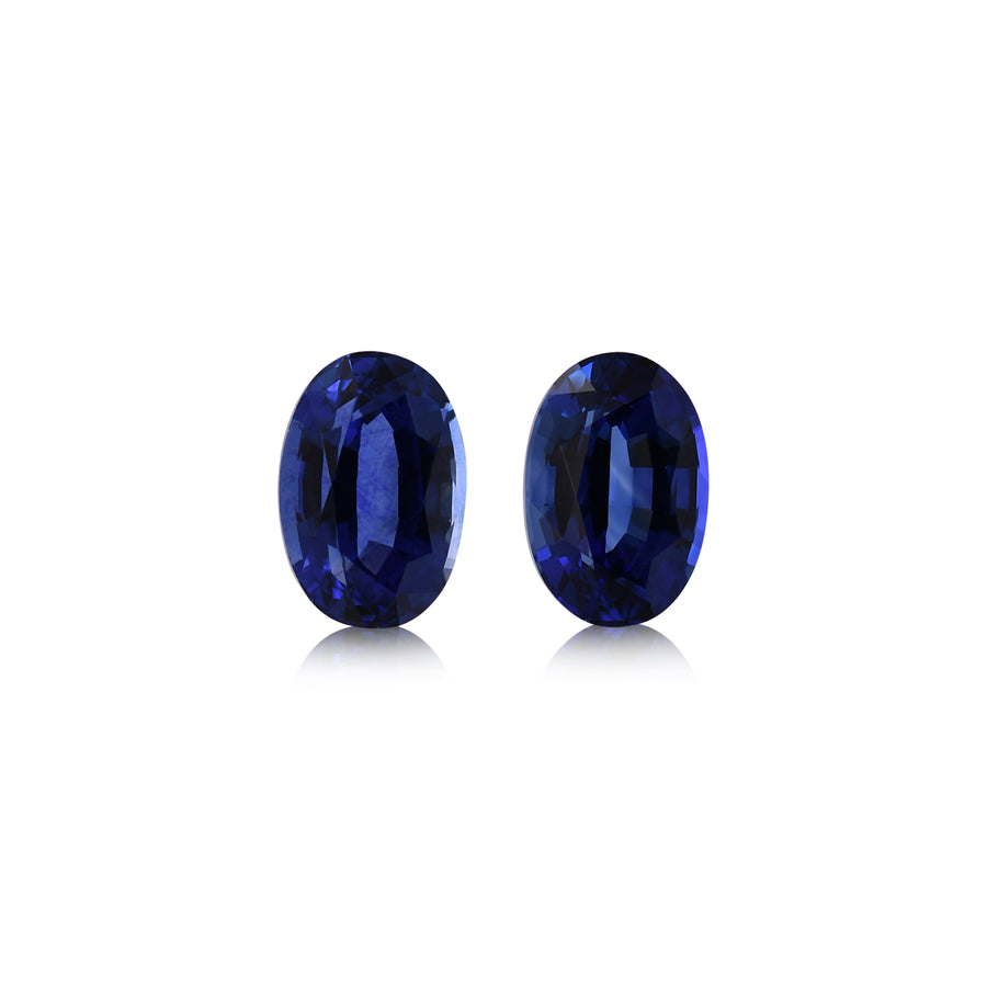 1.64 Carat Blue SRI LANKAN Oval Sapphires