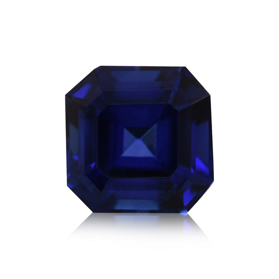1.47 Carat Blue SRI LANKAN Sq. Emerald Sapphire