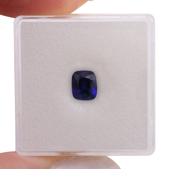1.12 Carat Blue SRI LANKAN Cushion Sapphire