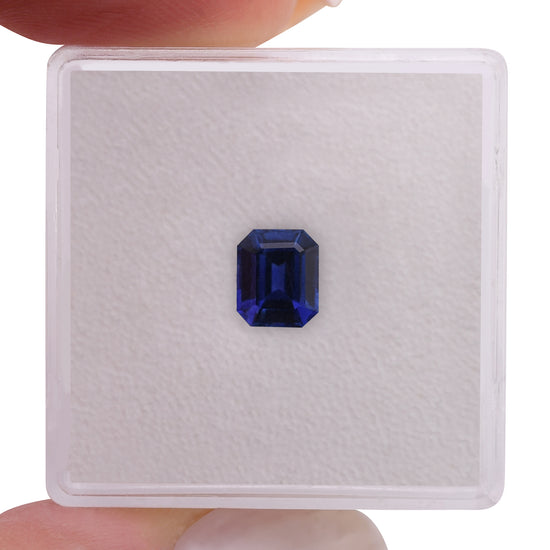1.06 Carat Blue SRI LANKAN Emerald Sapphire GIA