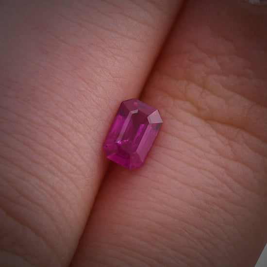 0.50 Carat Red BURMESE Emerald Ruby