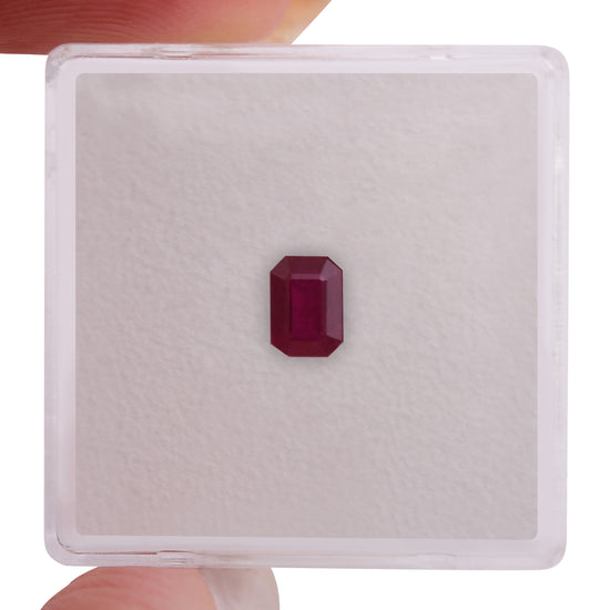0.49 Carat Red BURMESE Emerald Ruby