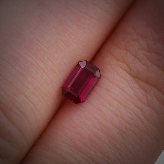 0.47 Carat Red BURMESE Emerald Ruby