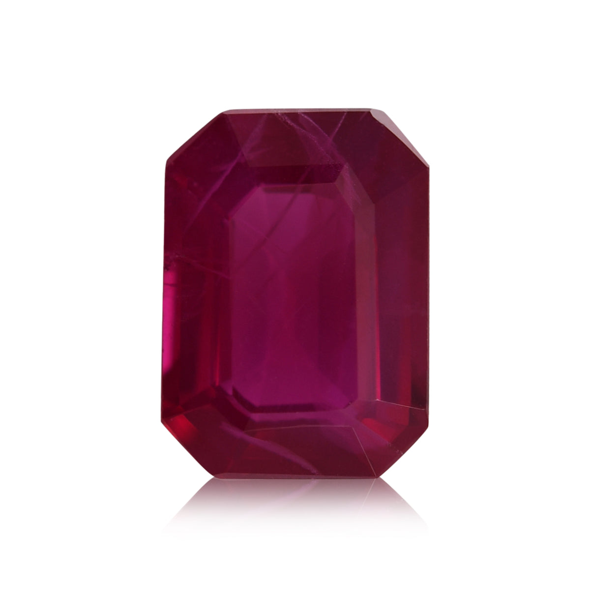 Emraed Red 0.52 Carat Red BURMESE Emerald Ruby | LEIBISH
